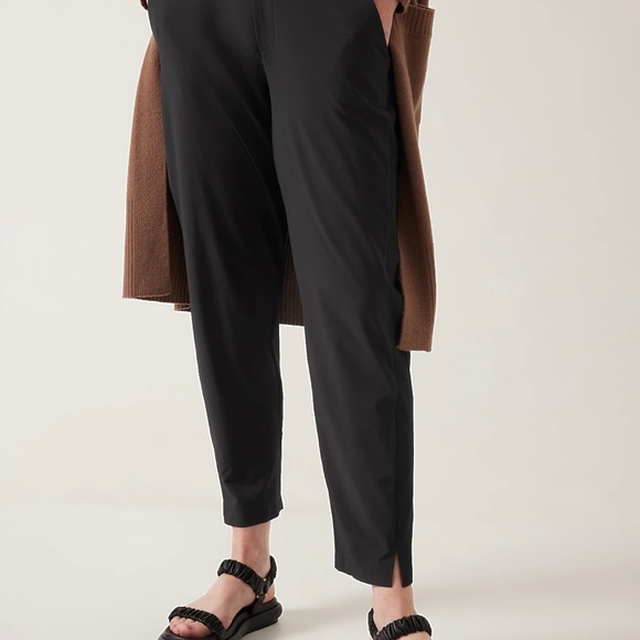 Athleta Black Brooklyn Ankle Pants size 16 - Picture 2 of 7